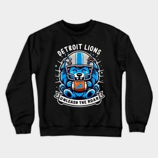 detroit lions Crewneck Sweatshirt